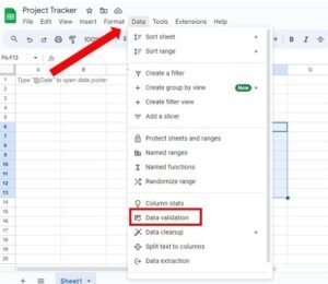 Automatic insert checkboxes in Google Sheets